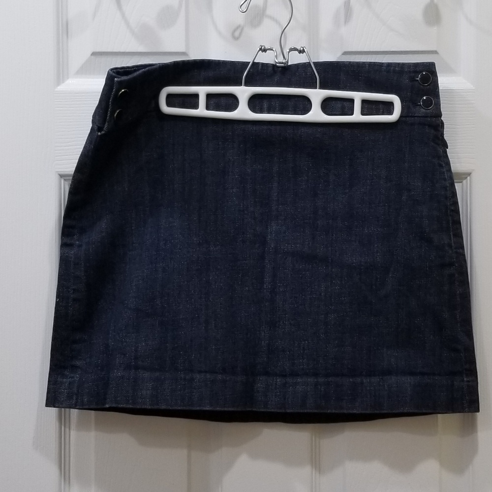 J Crew jean skirt